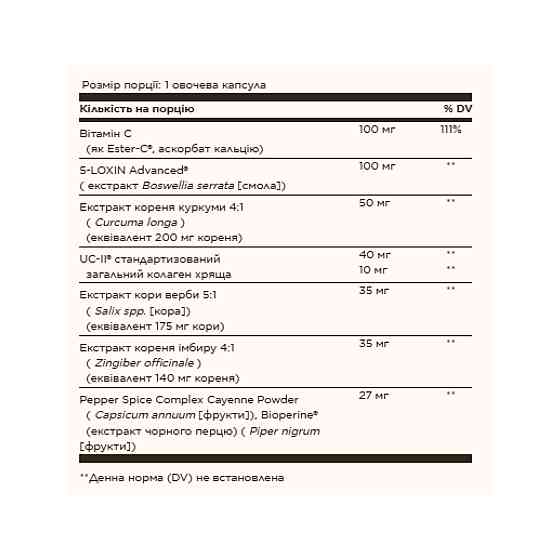 No. 7 (Joint Support & Comfort) - 60 vcaps Київ