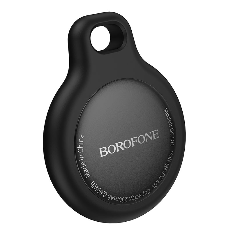 Трекер BOROFONE BC101 Exquisite smart positioning anti-lost device Midnight Black Одесса - изображение 1
