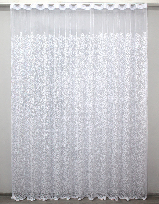 Тюль VR-Textil 1359т Преміум Жакард Білий 300х270 см (42-0100) Київ - фото 3