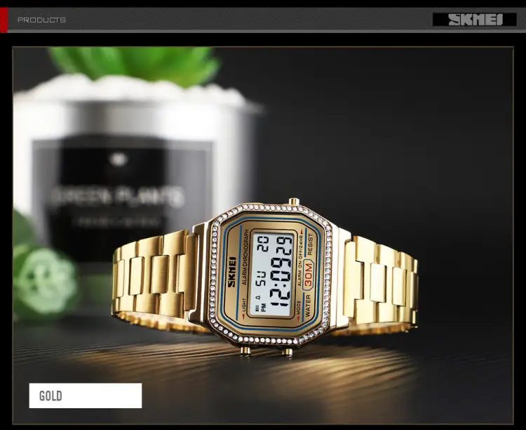 Женские наручные часы Skmei Lolita 1474 Золотистый Винница - изображение 7