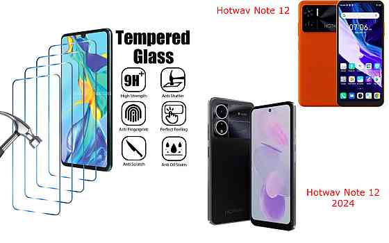 Захисне скло ArmorGlass для Hotwav Note 12, Note 12 2024 – стійке до подряпин та ударів Київ