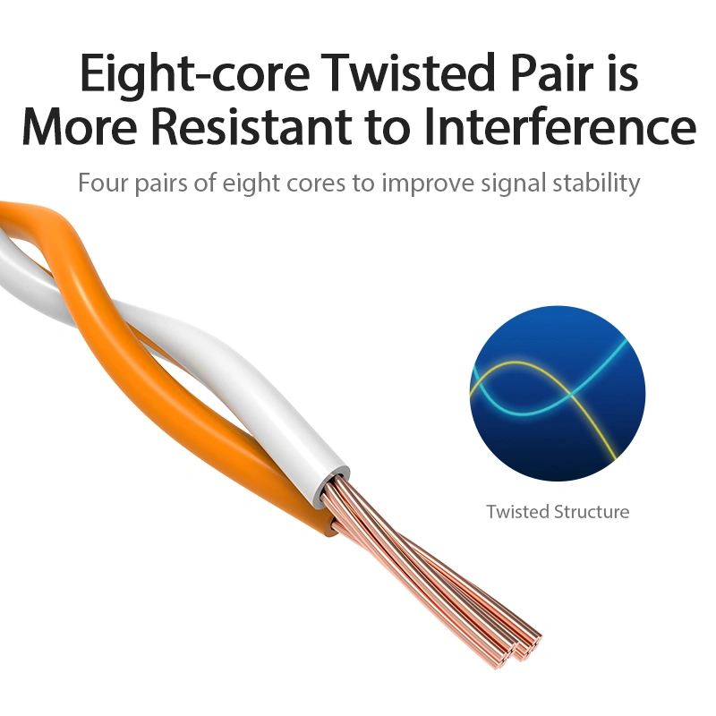 Кабель Vention Cat.6 UTP, 10м, чорний Київ - фото 2