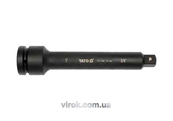 Подовжувач з перехідником YATO : квадрат 1