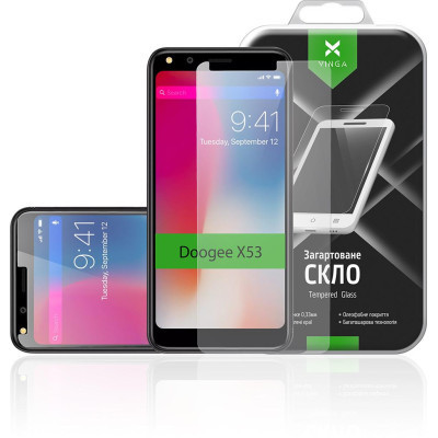 Скло захисне Vinga для Doogee X53 (VTPGS-DX53) Вінниця - фото 5