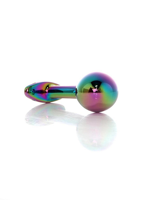Анальна пробка - Jewellery Multicolour Curved Plug L Sex Aura Київ - фото 6