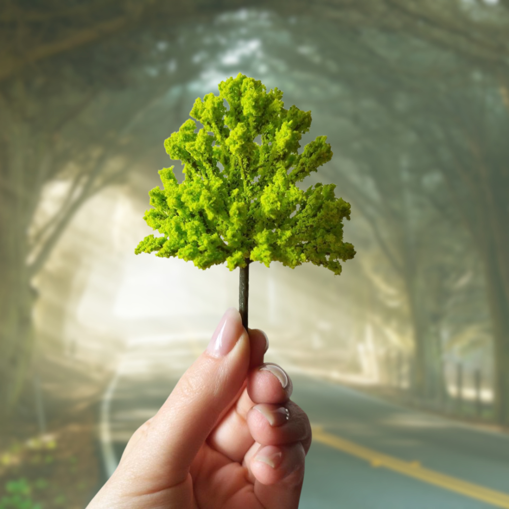 Зеленые деревья 8 -10 см для макета, миниатюры, песочного стола, мини-сада, диорам, моделирования Одесса - изображение 1