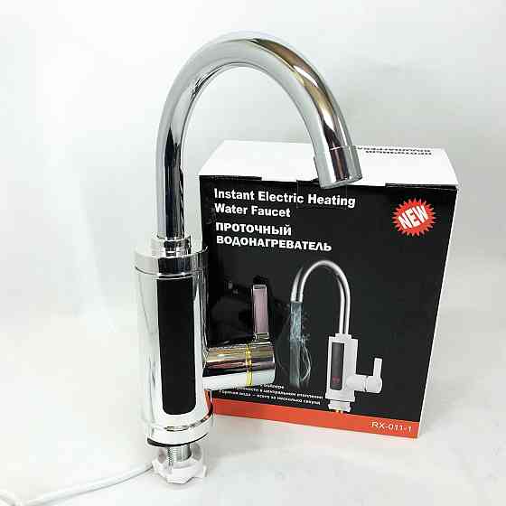 Бойлер електричний кран Delimano, Нагрівник миттєвий насадка на кран, Проточний водонагрівач JO-19 Івано-Франківськ