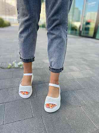 VLADEKS Босоніжки жіночі VLADEKS 2854 білі (літо, шкіра натуральна) (4072) Коломыя