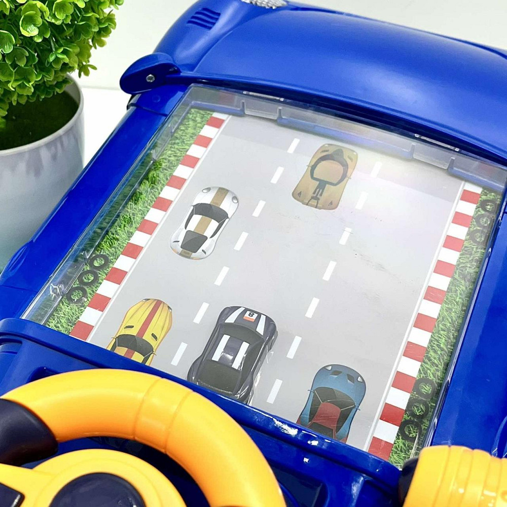 Автотренажер іграшка підсвічування мелодії регулювання гучності рухома стрічка USB-кабель Синій (HW 130) Чернігів - фото 10