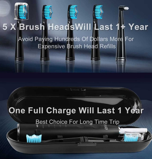 Электрощетка Seago SG 575 зубная щетка зубна электрощітка акумуляторна. Киев - изображение 1