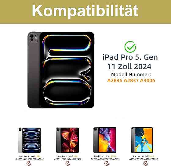 Чехол-книжка с клавиатурой для iPad Pro 11 5-го поколения 2024 Днепр