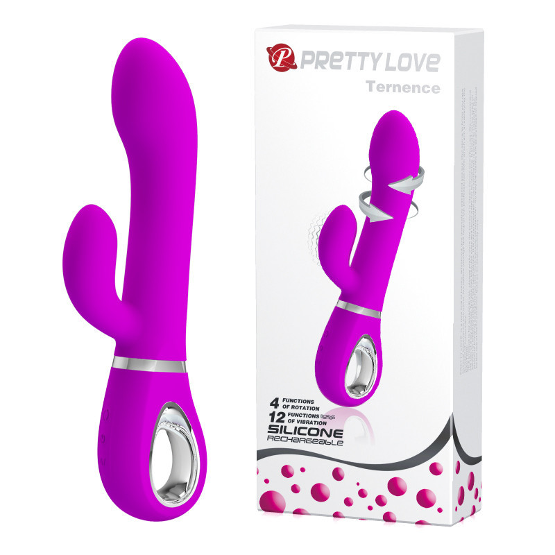 Вибратор кролик Pretty Love Ternence, фиолетовый Sex Aura Киев - изображение 1
