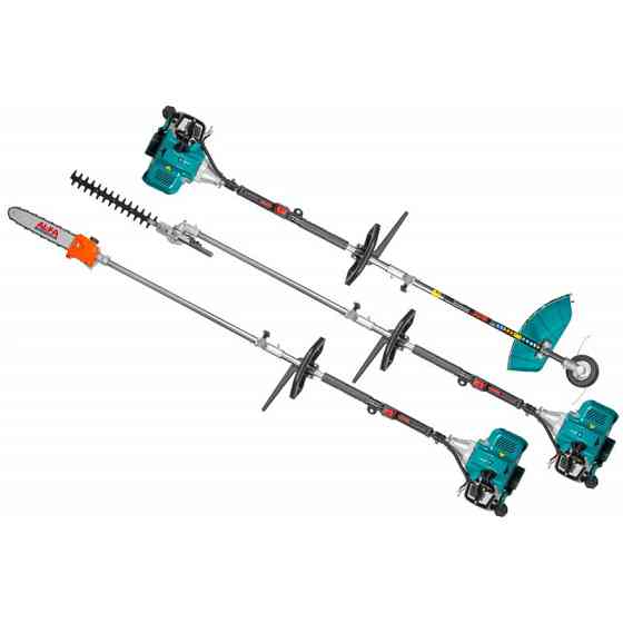 Універсальна бензокоса AL-FA 4в1 – диск, тример, пила, кущоріз, 52 см³ Львів