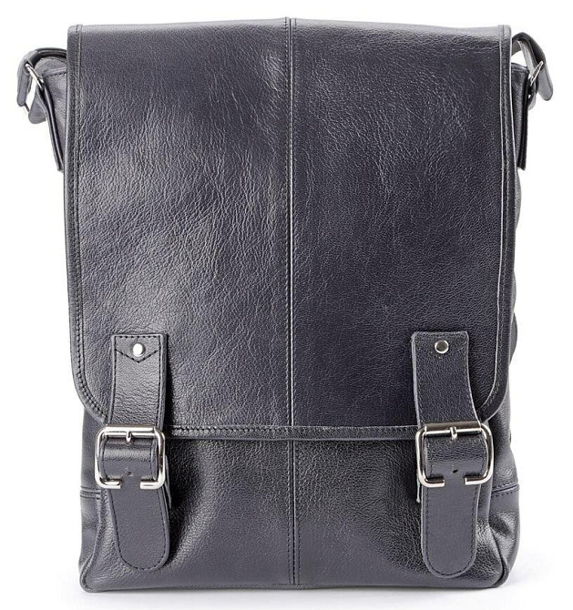 Сумка SHVIGEL 00919 из натуральной кожи Черная Киев - изображение 2