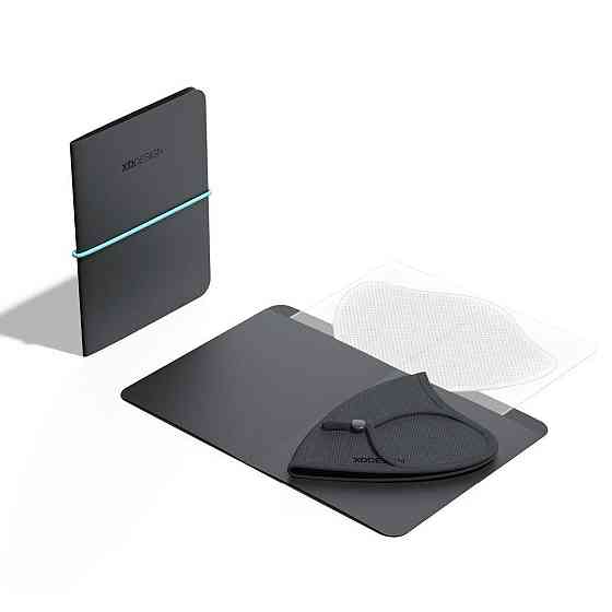 Маска антивірусна N95 XD-Design з 5-ма фільтрами та чохлом, чорна Рівне