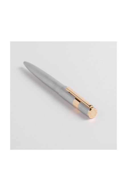 Кулькова ручка Hugo Boss Gear Pinstripe Silver/Gold Рівне - фото 3