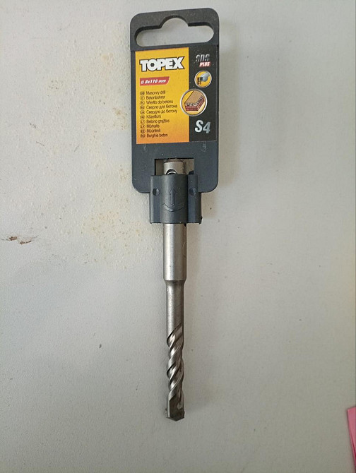 Бур SDS-plus "TOPEX"  8х 110мм Київ - фото 1