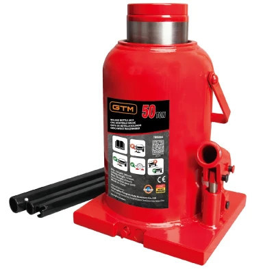 Домкрат GTM гидравлический бутылочный 50т (280-450мм) (TH95004) Винница - изображение 1