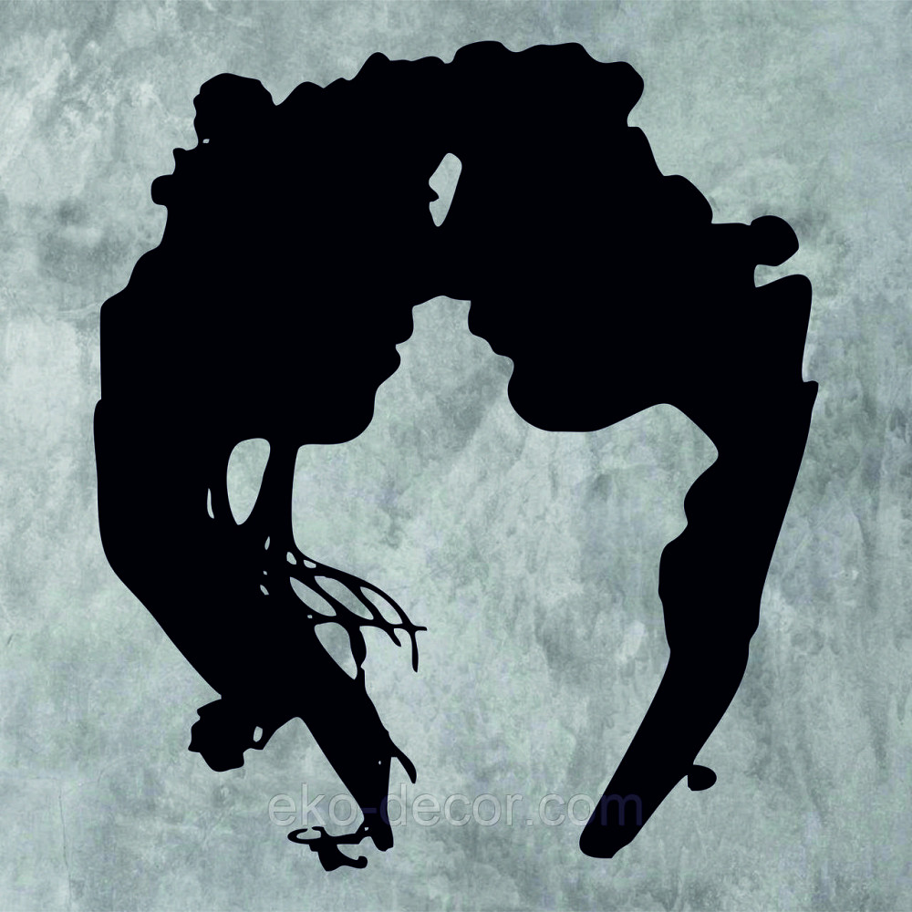 Декоративне настінне 3D Панно «Силует пари», Декор на стіну з об'ємом Київ - фото 8
