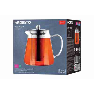 Заварник Ardesto Gemini Milano 750 мл, прозорий (AR1975BGM) Вінниця