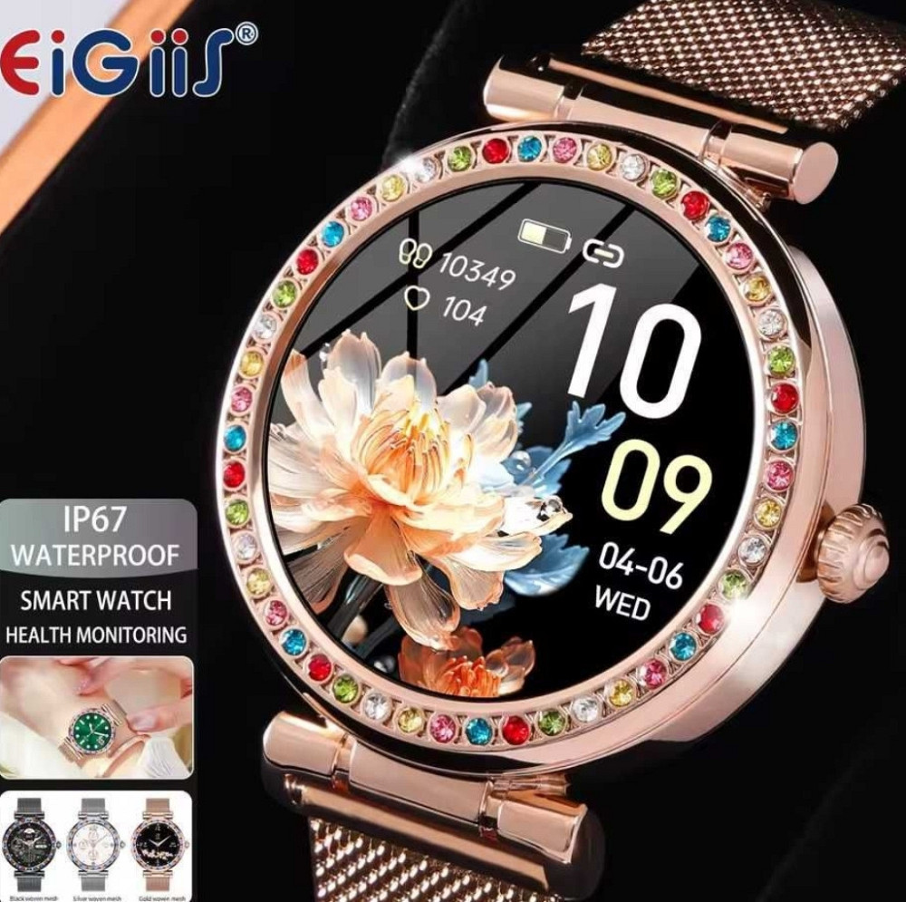 Жіночий смарт-годинник: EIGIIS CF30 RAINBOY. NFC. Київ - фото 8