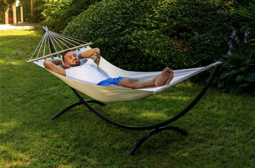 Гамак з каркасом Di Volio Rimini кремовий Київ - фото 4