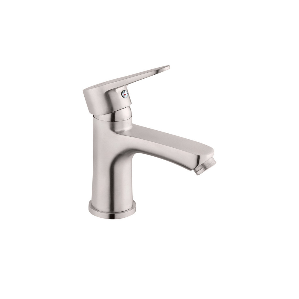 Змішувач для раковини Kroner KRM Elbe - N010 нікель Київ - фото 4