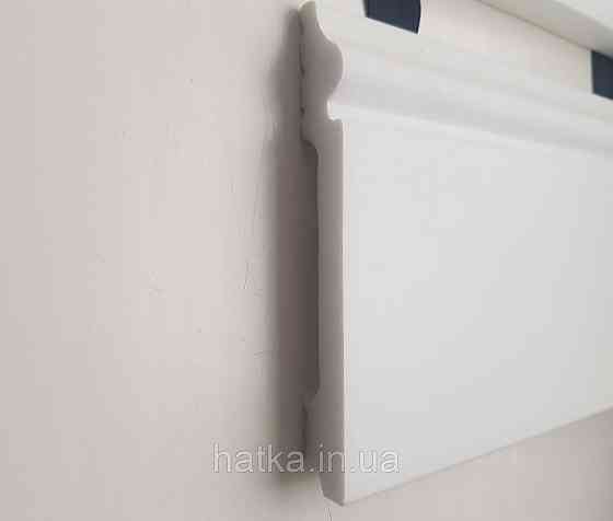 Плинтус напольный NMC decoration 2000Х120Х15 дюрополимер FL2 белый возможность окраски 3013706 Киев