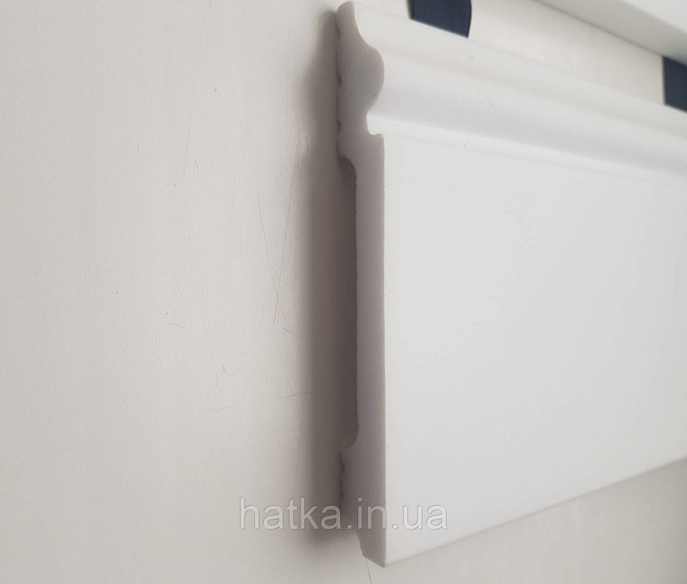 Плинтус напольный NMC decoration 2000Х120Х15 дюрополимер FL2 белый возможность окраски 3013706 Киев - изображение 4