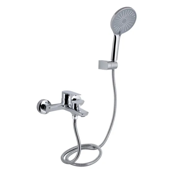 Змішувач для ванни Qtap Leo New з душовим гарнітуром QTLEO259CRM45563 Chrome Київ