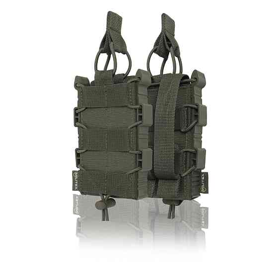 Открытый тактический подсумок под 1 магазин Militex Khaki. Открытый одинарный подсумок для магазинов Киев