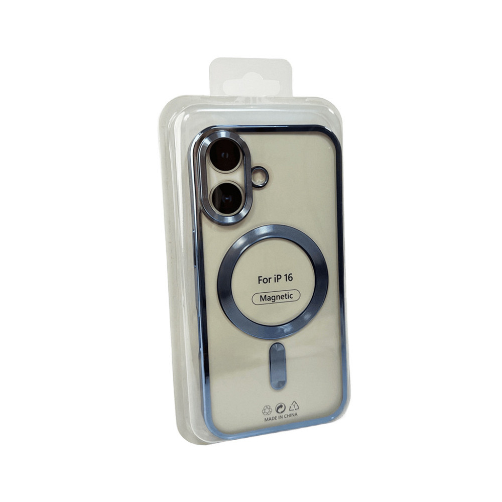 Чехол Cosmic CD Magnetic для iPhone 16, Синий Киев - изображение 1