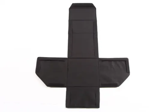 Сумка в багажник на липучках кожзам 30*30*30 см АвтоКомфорт черный Винница