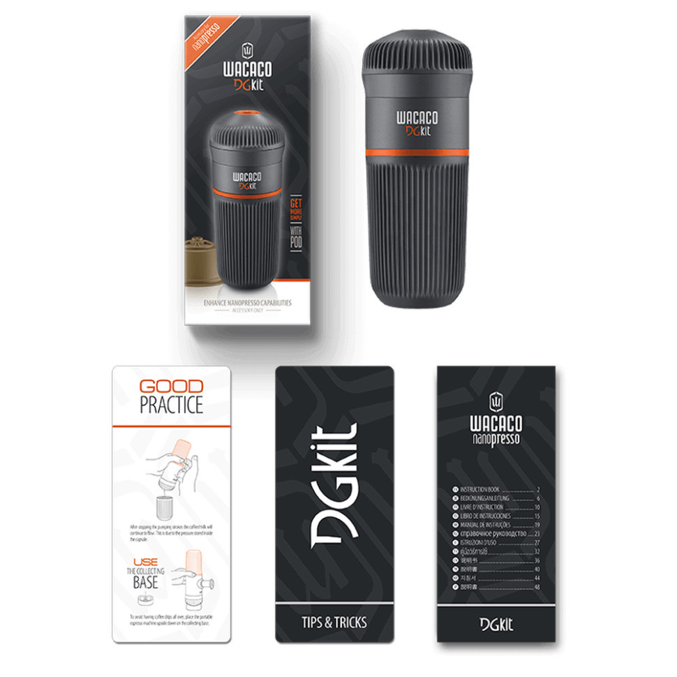 Аксесуари до Wacaco Nanopresso DG Kit (резервуар 140 мл, чашка, адаптер для капсул) Киев - изображение 2