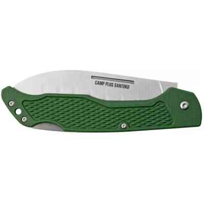 Нож Ontario Knife Camp Plus Santoku Green (ON4305) Винница