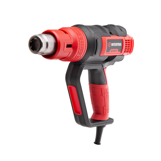 Фен будівельний INTERTOOL WT-1030,2,0 кВт, 3 режими, 50-600 °C, 250-500 л/хв - для видалення старого покриття Львів - фото 1