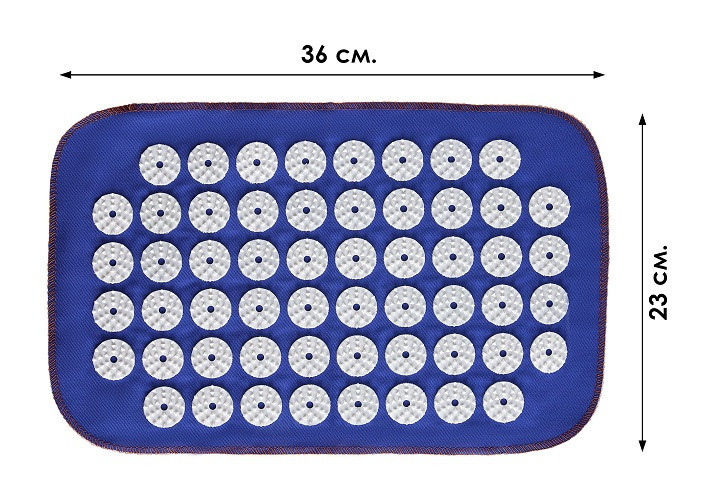 Килимок Масажний Малий Аплікатор Кузнєцова №56 Eko-Max – Масажний килимок для дому Івано-Франківськ - фото 4