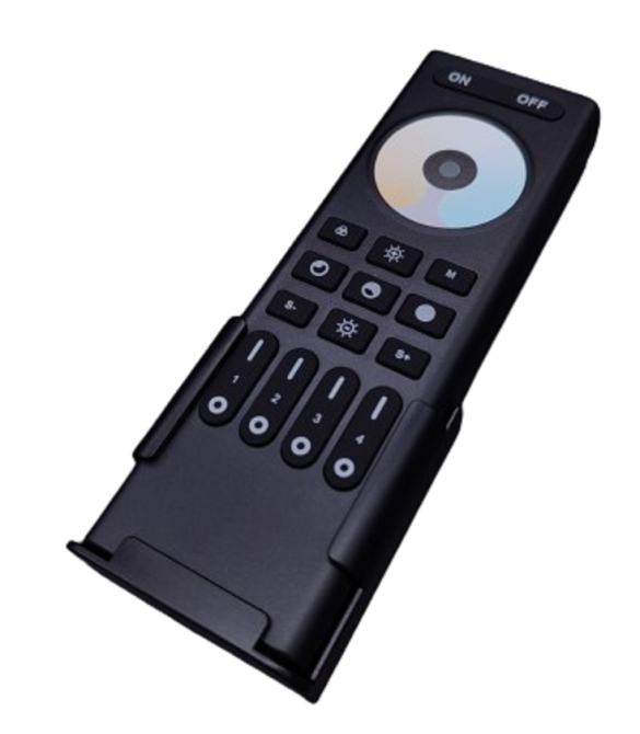 Miboxer Пульт керування 4-х зонний чорний DIM+CCT RF 2.4G Mi Light Київ - фото 1