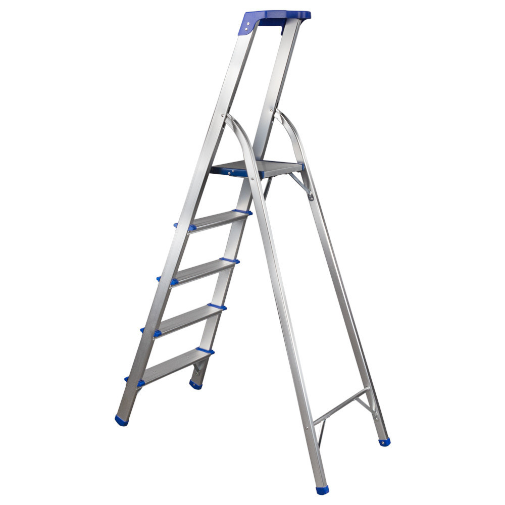 Стремянка алюминиевая 5 ступеней 1.59м SIGMA (5036634) Киев - изображение 3