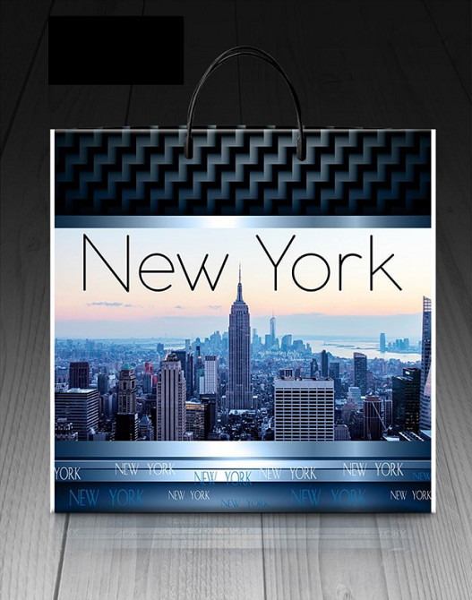 Пакет із пластиковою ручкою (36х37) "Йорк" (10 шт.) Харків - фото 1