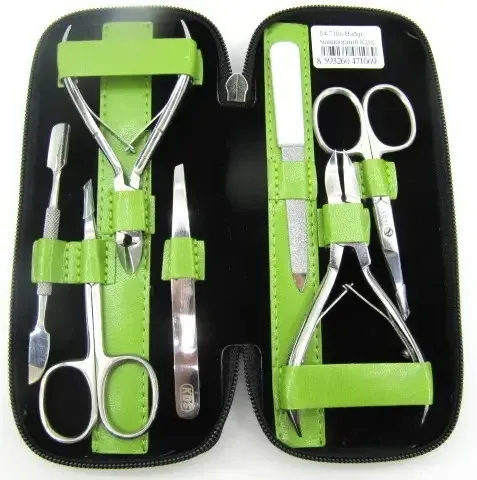 Маникюрный набор KDS (7 предметов) с металлической пилочкой Киев - изображение 4