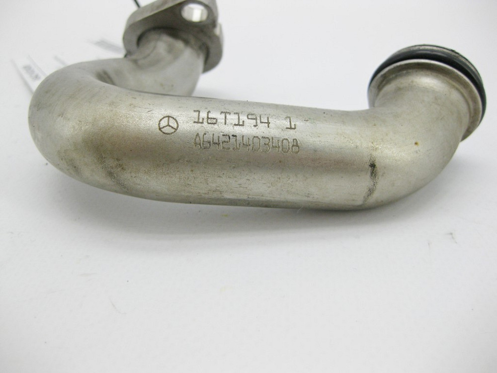 Mercedes-Benz  A6421403408 Трубка рециркуляції ОГ з охолоджувача на перемикаючу заслінку для двигуна OM642 V6 3.0 cdi ML W164 GL X164 E-Class W212 C20 Одесса - изображение 6