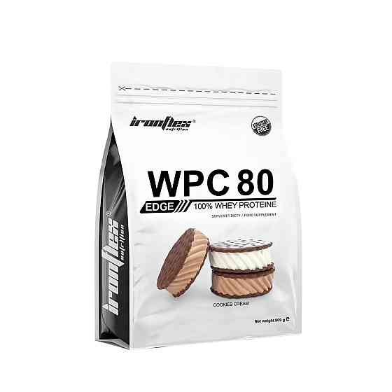 Протеїн IronFlex WPC80 EDGE 909 g (Cookies cream) Луцьк