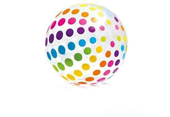 Мяч надувной пляжный Intex 59065, 107 см Киев