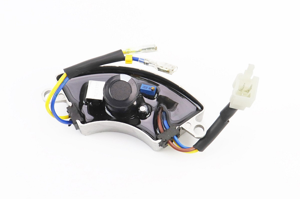 Реле напруги AVR однофазне 2-3,5 кВт (корпус - сегмент, алюміній, контакти - 2 "мама" + 4 "тато", 250V, 220µF) Київ - фото 1