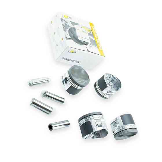 Поршня - (82,0) гр.A+пальцы анодированные 21083 Мукачево