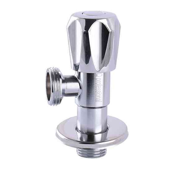 Кран вентильний кутовий Professional 1/2″X3/4″ NV-QP999 Тернопіль