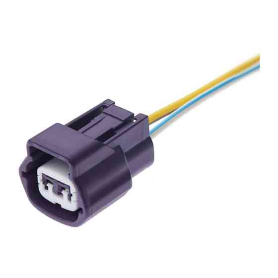 Разьем коннектор с проводом, 2-кон., Дат, Температуры Охлажд, Жидкости, Фиолетовый, Пластик,  6189-0778, Infiniti, Nissan Киев