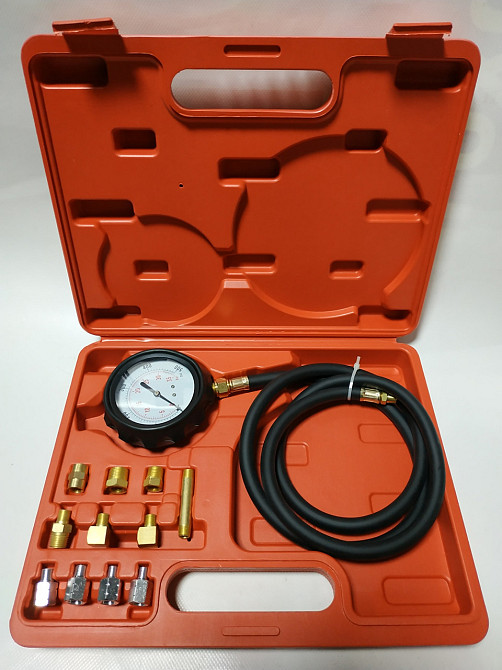 Тестер давления масла в двигателе и АКПП, 12 предм. (Т-5041) Alloid Винница - изображение 1