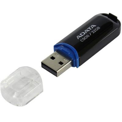 USB флеш накопитель ADATA 32GB C906 Black USB 2.0 (AC906-32G-RBK) Винница - изображение 3